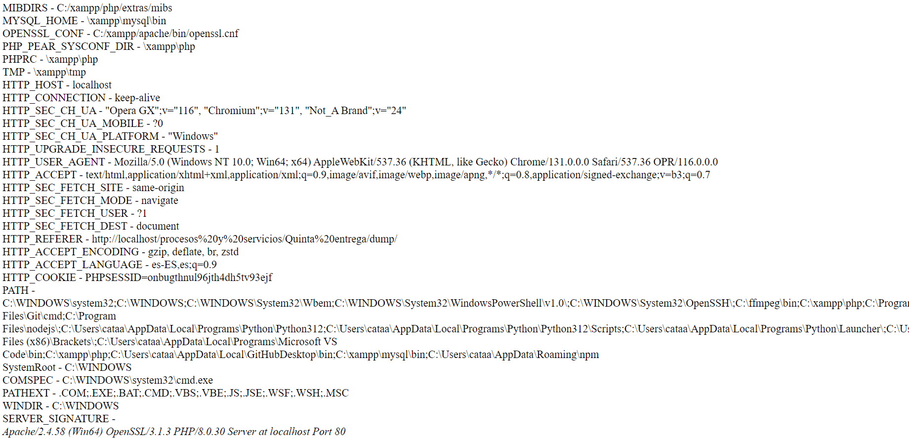 Análisis de la información de usuario